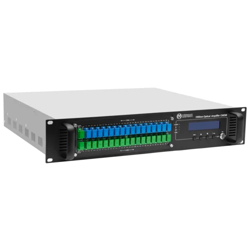 Оптический усилитель VERMAX для сетей КТВ, 2 входа, 32*18dBm выхода, WDM фильтр PON